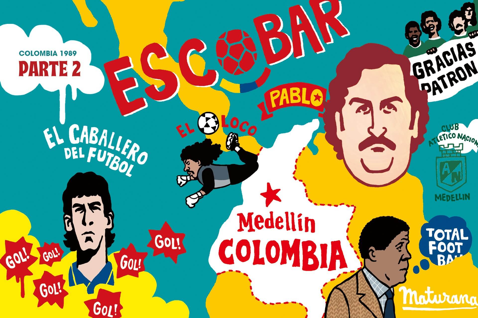「コロンビア人のためのフットボール」