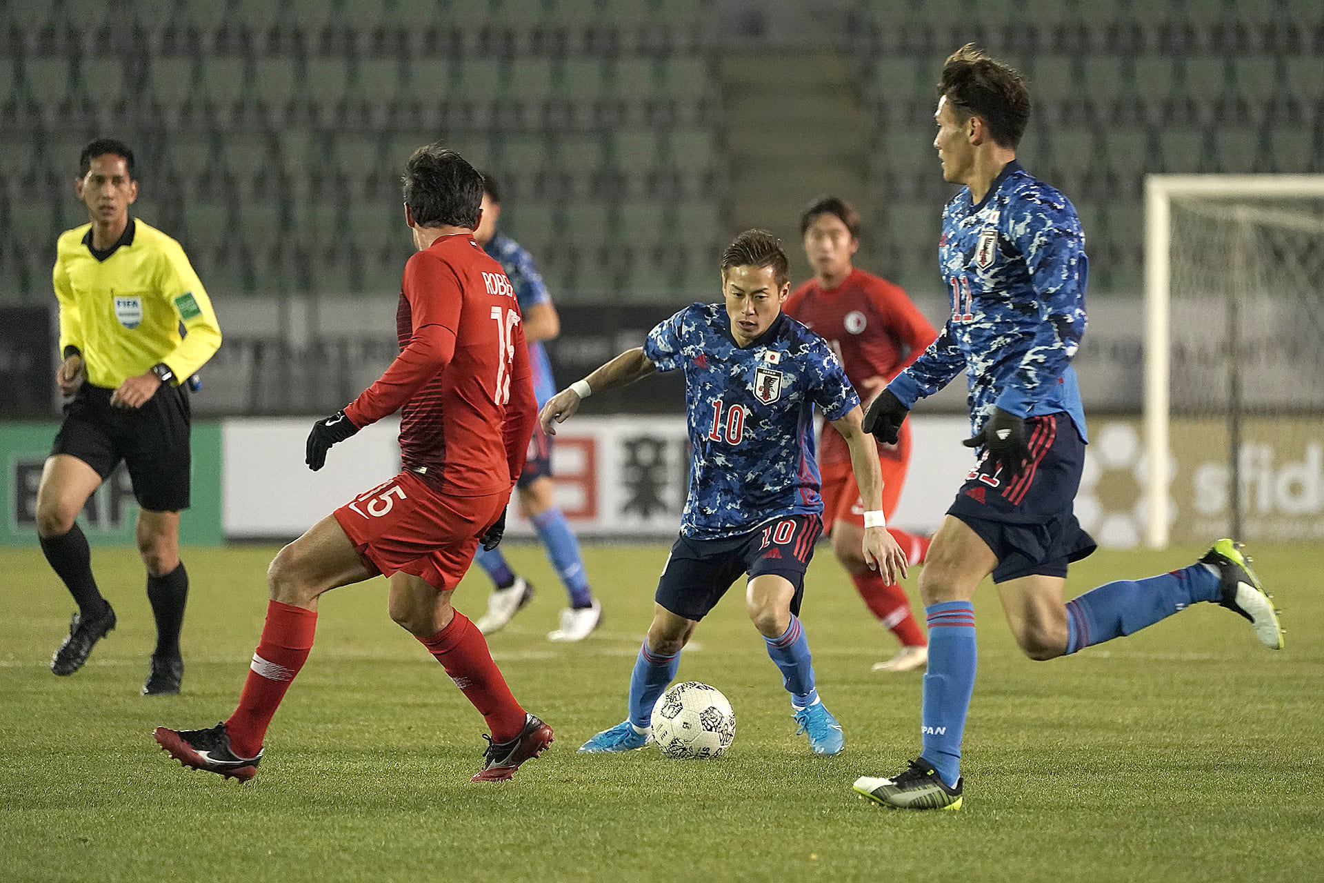 最多クロス ドリブル数を記録 日本代表 相馬勇紀の推進力 Footballista フットボリスタ