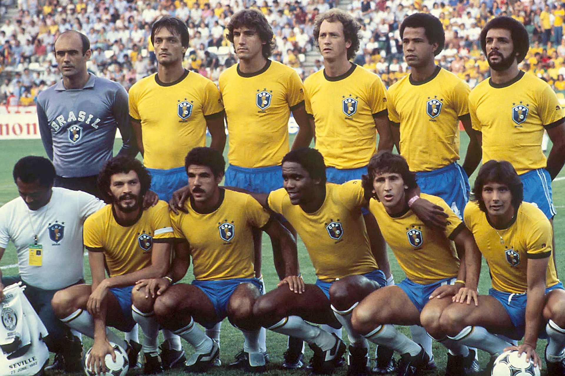 1982年のブラジルを芸術的なチームへと昇華させた「黄金の4人」。その